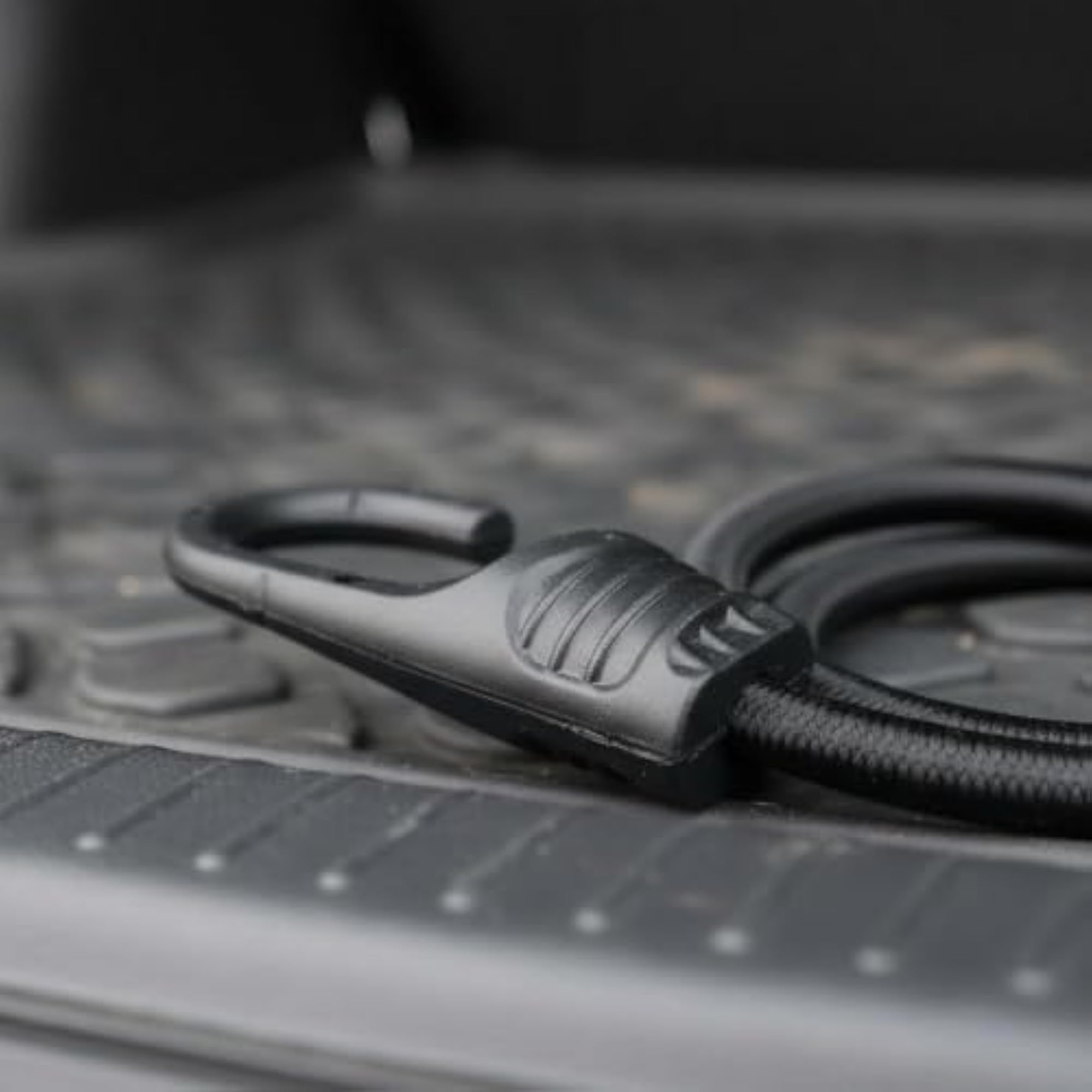 Elastic Luggage Rope Reinforced Hooked Bungee Cord